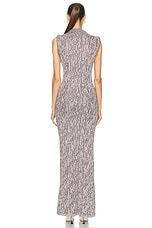 Acne Studios Sleeveless Dress in Dark Grey, view 3, click to view large image.