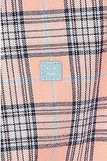 Acne Studios Face Casual Short in Pink & Blue, view 5, click to view large image.