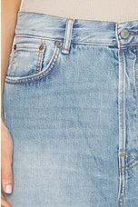 Acne Studios Shorts in Light Blue, view 6, click to view large image.