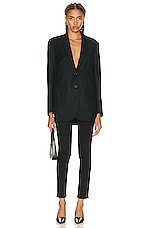 Acne Studios Peg Skinny in Black, view 4, click to view large image.