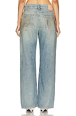 Acne Studios 2021 Loose Fit in Mid Blue, view 3, click to view large image.