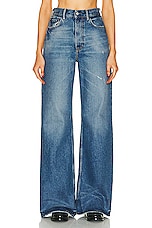 Acne Studios Vintage Baggy Wide Leg in Mid Blue, view 1, click to view large image.
