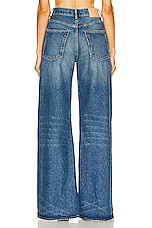 Acne Studios Vintage Baggy Wide Leg in Mid Blue, view 3, click to view large image.