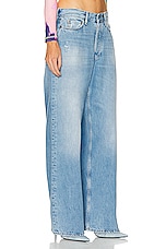 Acne Studios Low Rise Baggy Wide Leg in Light Blue, view 2, click to view large image.