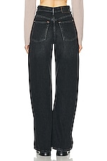 Acne Studios Vintage Baggy Wide Leg in Black, view 3, click to view large image.