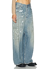 Acne Studios Baggy Wide Leg in Anthracite Grey, view 2, click to view large image.