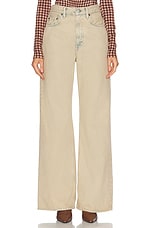 Acne Studios Wide Leg in Light Sand, view 1, click to view large image.