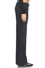 Acne Studios Wide Leg in Black, view 3, click to view large image.