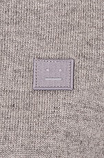 Acne Studios Solid Cardigan in Grey Melange, view 6, click to view large image.