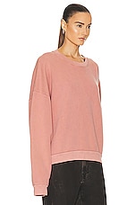 Acne Studios Baggy Sweatshirt in Vintage Pink, view 2, click to view large image.