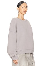 Acne Studios Fester Sweatshirt in Dusty Purple, view 2, click to view large image.