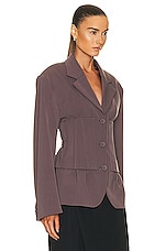 Acne Studios Suit Blazer in Dove Purple, view 2, click to view large image.
