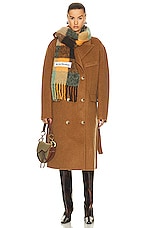 Acne Studios Belted Trench Coat in Camel Beige, view 1, click to view large image.