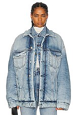 Acne Studios Soft Padded Jacket in Light Blue | FWRD