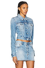 Acne Studios Denim Jacket in Light Blue, view 2, click to view large image.