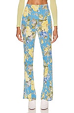 Acne Studios Flower Pant in Blue, view 1, click to view large image.