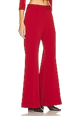 Acne Studios Suit Trouser in Red, view 2, click to view large image.