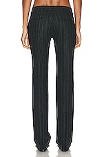 Acne Studios Stripe Pant in Charcoal Grey, view 3, click to view large image.