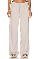 Acne Studios Loose Trouser in Dusty Beige, view 1, click to view large image.