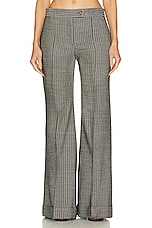 Acne Studios Wide Leg Pant in Multi Taupe, view 1, click to view large image.