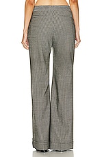 Acne Studios Wide Leg Pant in Multi Taupe, view 3, click to view large image.