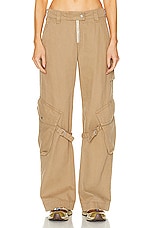 Acne Studios Utility Pant in Cold Beige, view 1, click to view large image.