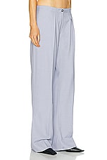 Acne Studios Straight Leg Trouser in Dusty Lilac, view 2, click to view large image.