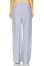 Acne Studios Straight Leg Trouser in Dusty Lilac, view 3, click to view large image.