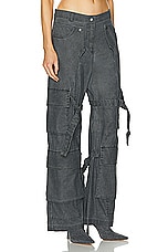 Acne Studios Baggy Trouser in Black, view 2, click to view large image.