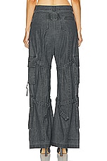 Acne Studios Baggy Trouser in Black, view 4, click to view large image.