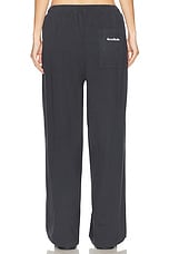 Acne Studios Midweight Sweatpant in Black, view 4, click to view large image.