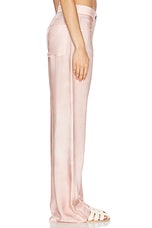 Acne Studios Pebba Trouser in Pale Pink, view 3, click to view large image.