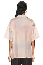 Acne Studios Button Up Pocket Top in Pink, view 3, click to view large image.