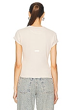 Acne Studios Baby Tee in Soft Pink, view 3, click to view large image.