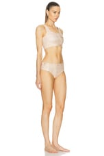 Acne Studios Emiami Two Piece Swimsuit in Yellow, view 2, click to view large image.
