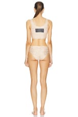 Acne Studios Emiami Two Piece Swimsuit in Yellow, view 4, click to view large image.