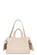 Acne Studios Musubi Tote Bag in Taupe Beige, view 1, click to view large image.