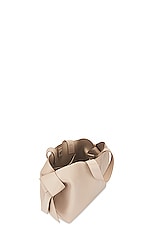 Acne Studios Musubi Tote Bag in Taupe Beige, view 6, click to view large image.