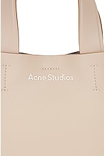 Acne Studios Musubi Tote Bag in Taupe Beige, view 8, click to view large image.