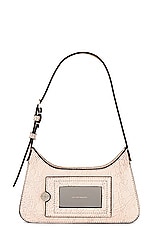 Acne Studios Platt Micro Bag in Pastel Pink, view 3, click to view large image.