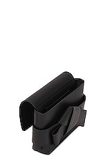 Acne Studios Musubi Wallet Crossbody Bag in Black, view 6, click to view large image.