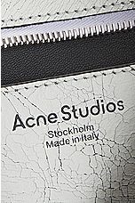 Acne Studios Platt Mini Bag in White, view 6, click to view large image.