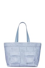 Acne Studios Midsummer Shopper Bag in Sky Blue, view 3, click to view large image.