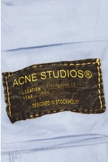 Acne Studios Midsummer Shopper Bag in Sky Blue, view 6, click to view large image.