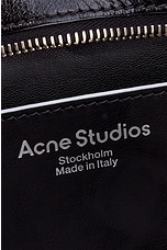 Acne Studios Platt Mini Studs Shoulder Bag in Black, view 6, click to view large image.