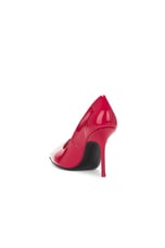Acne Studios Glossy Pump in Red, view 3, click to view large image.