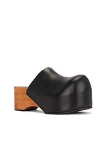 Acne Studios Barlo Clog in Black, view 2, click to view large image.