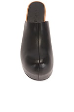 Acne Studios Barlo Clog in Black, view 4, click to view large image.