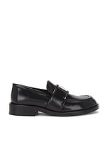 Acne Studios Bargot Loafer in Black, view 1, click to view large image.