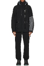 Acronym J115-gt 3l Gore-tex Pro Interops Jacket in Black & Black, view 6, click to view large image.